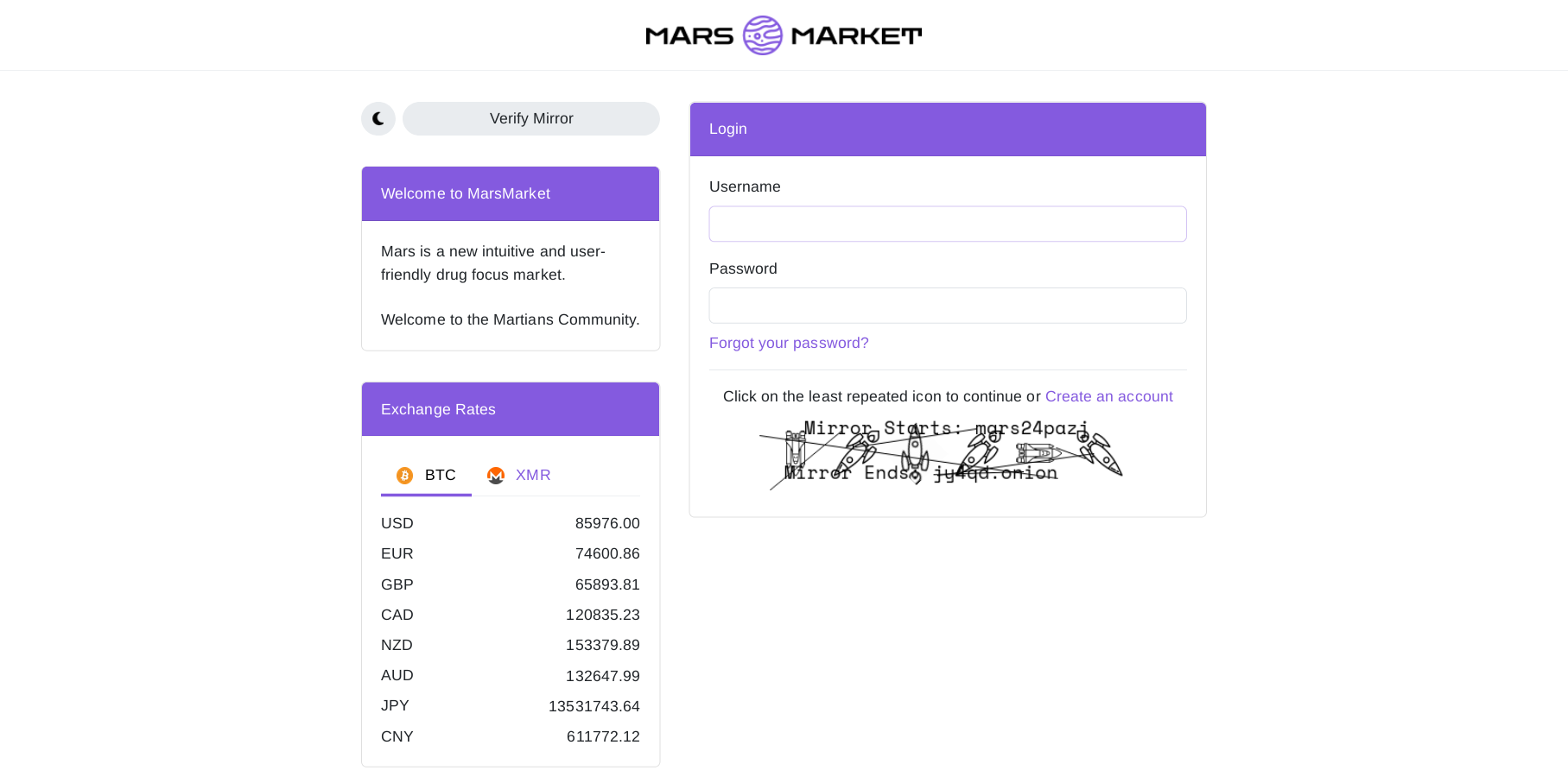 User Login Interface